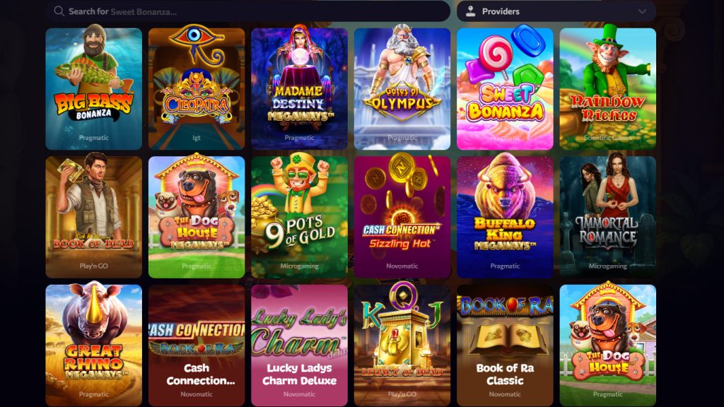 Aphrodite Casino casino games, slots