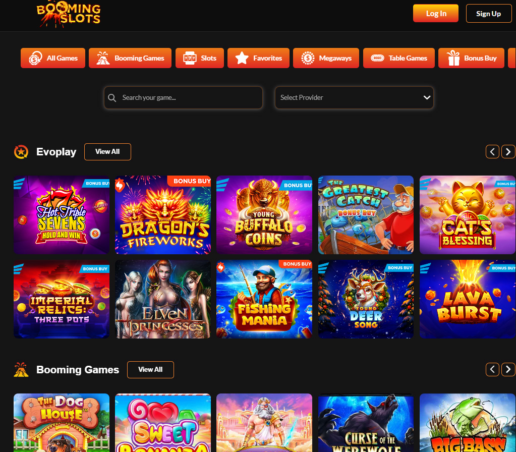 BoomingSlots Casino casino games, slots