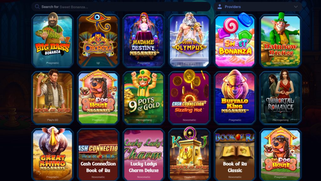 Dracula Casino casino games, slots