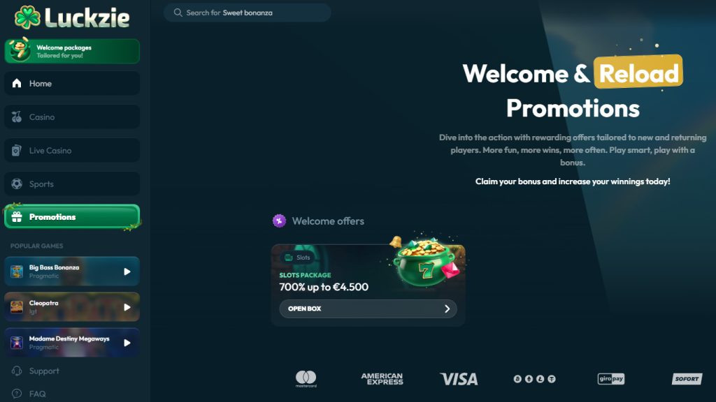 Ludzkie Casino bonuses and promotions