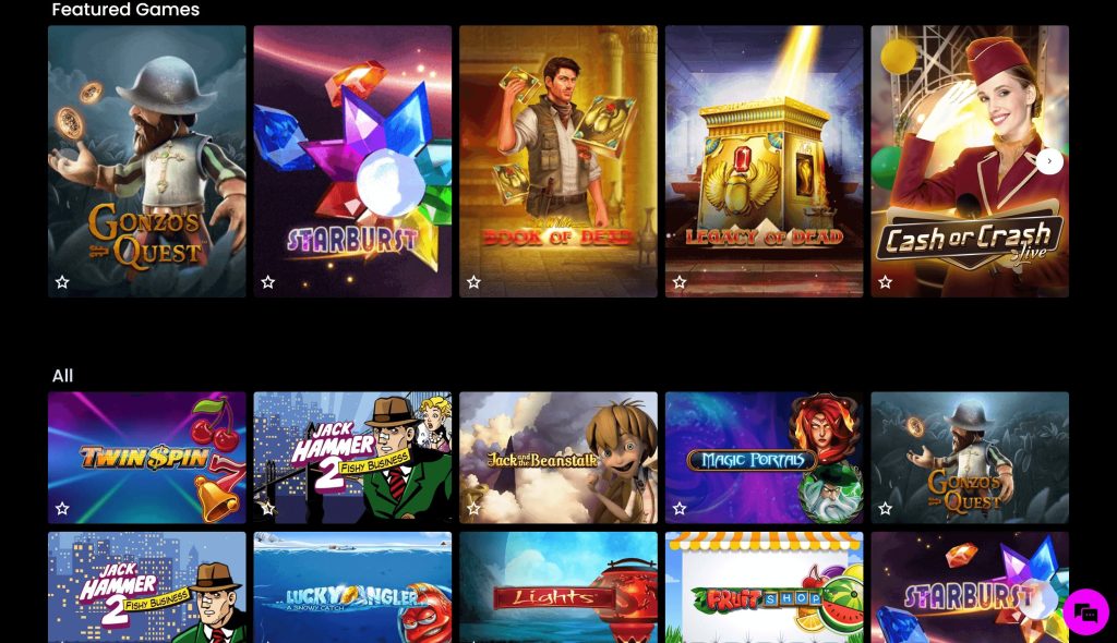 IWinFortune Games Screenshot