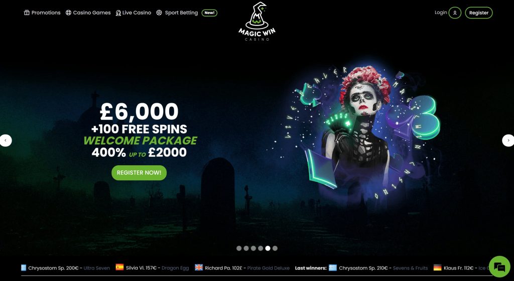 Magic Win Main Screenshot