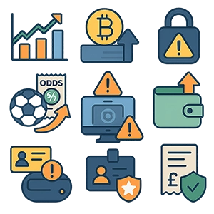 risks when you bet with cryptocurrency on esports